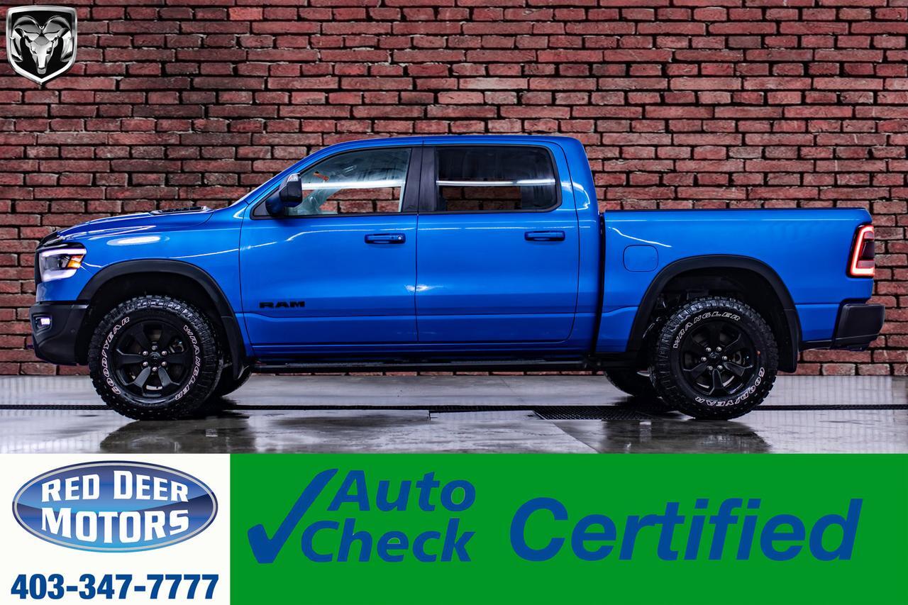 2022 Ram 1500 4x4 Crew Cab Rebel Leather Nav BCam
