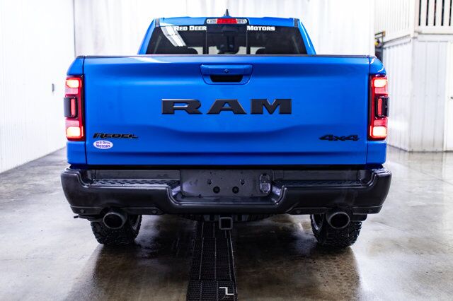 2022 Ram 1500 4x4 Crew Cab Rebel Leather Nav BCam Red Deer AB