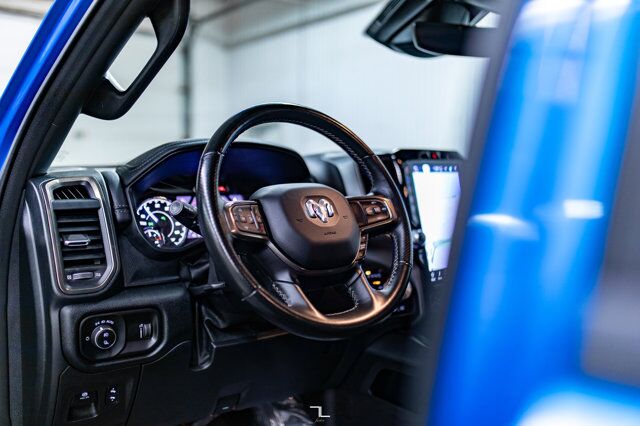 2022 Ram 1500 4x4 Crew Cab Rebel Leather Nav BCam Red Deer AB