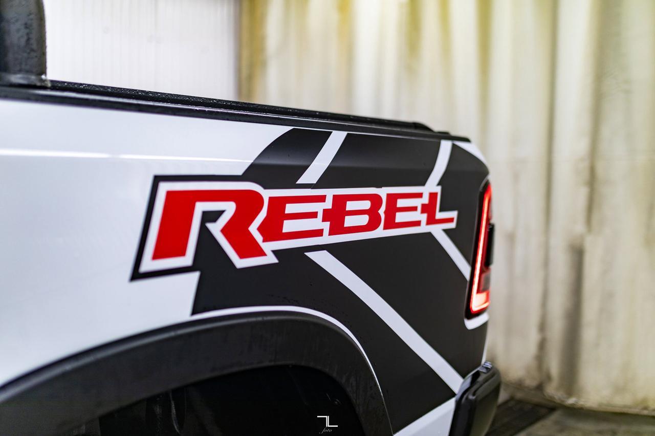 2022 Ram 1500 4x4 Crew Cab Rebel Leather Nav BCam Red Deer AB