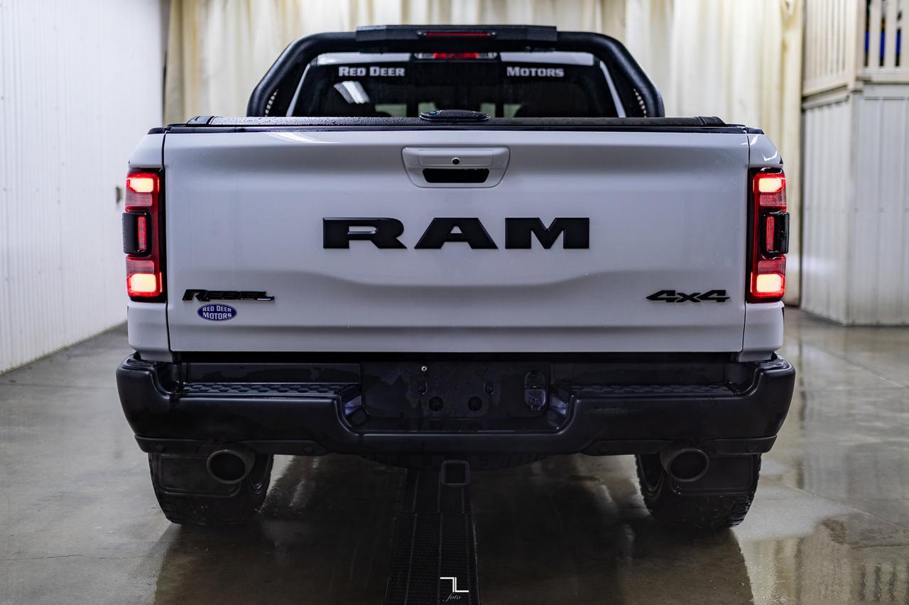 2022 Ram 1500 4x4 Crew Cab Rebel Leather Nav BCam Red Deer AB