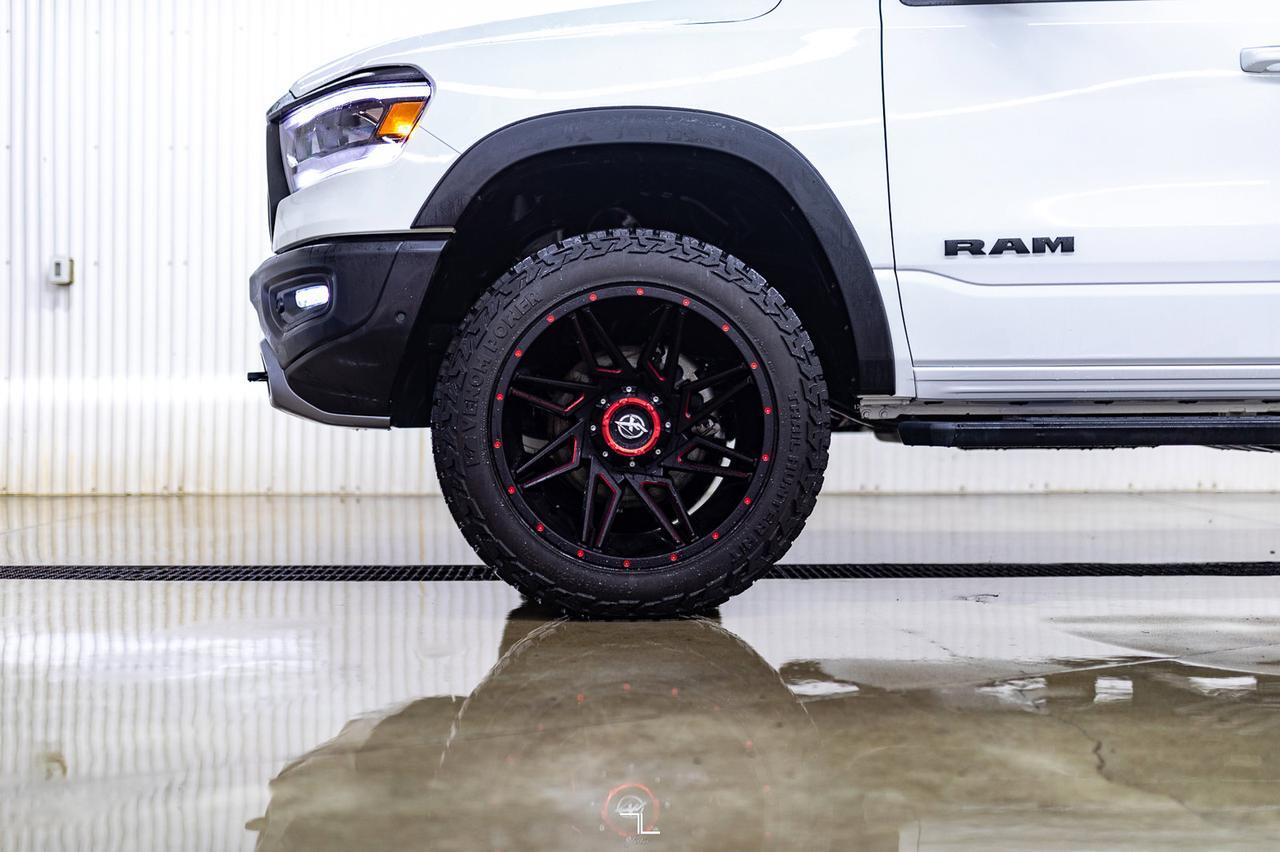 2022 Ram 1500 4x4 Crew Cab Rebel Leather Nav BCam Red Deer AB