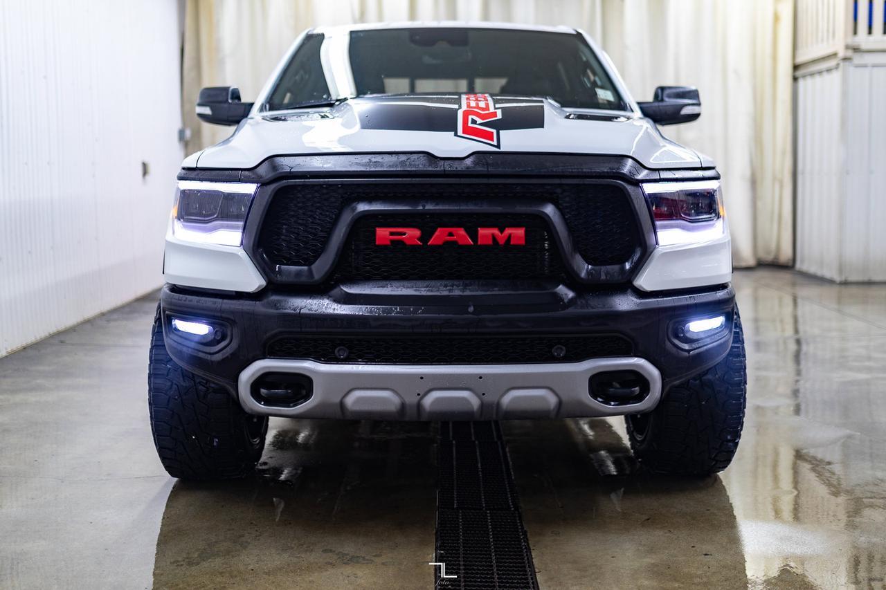 2022 Ram 1500 4x4 Crew Cab Rebel Leather Nav BCam Red Deer AB