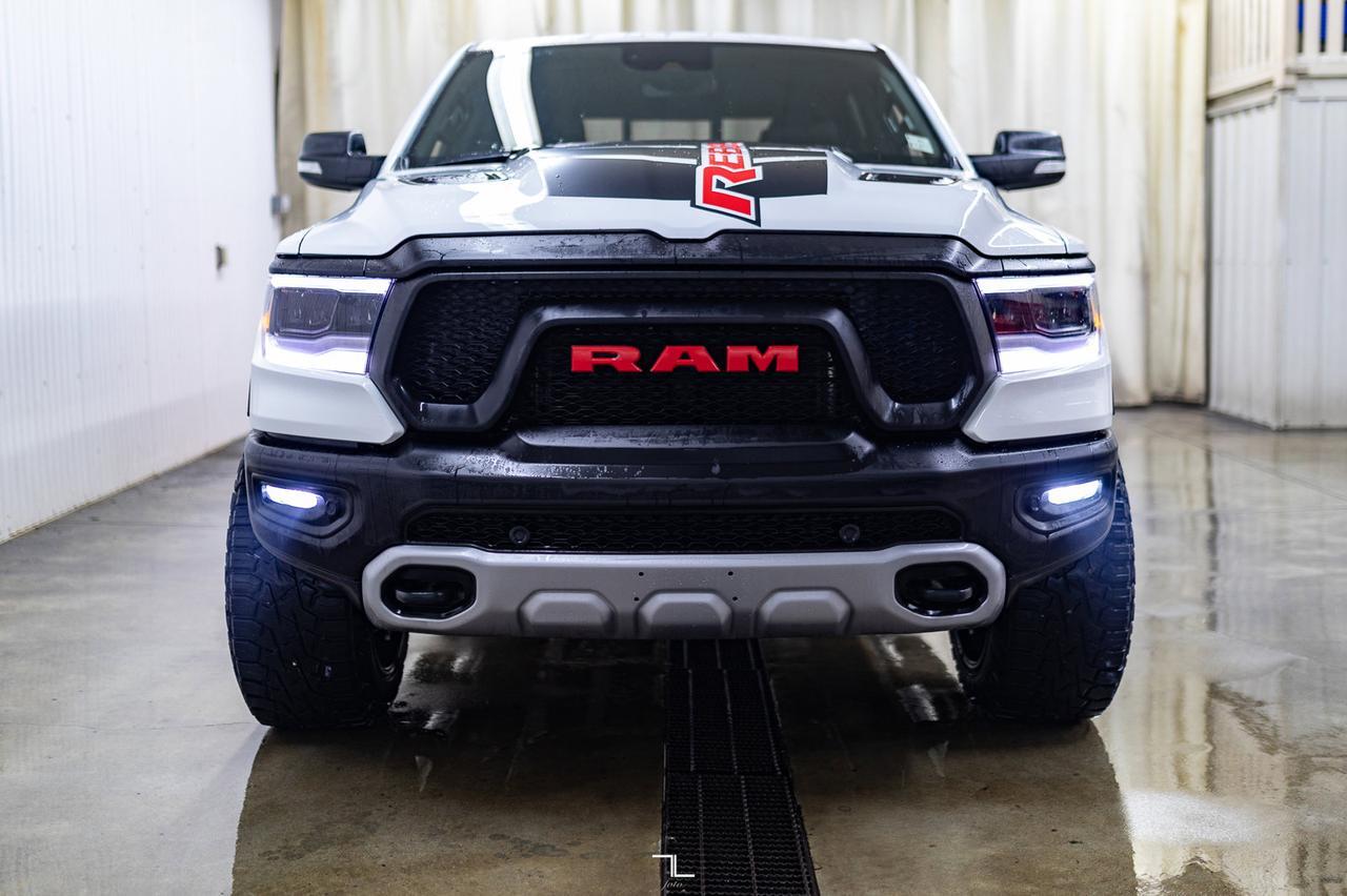 2022 Ram 1500 4x4 Crew Cab Rebel Leather Nav BCam Red Deer AB