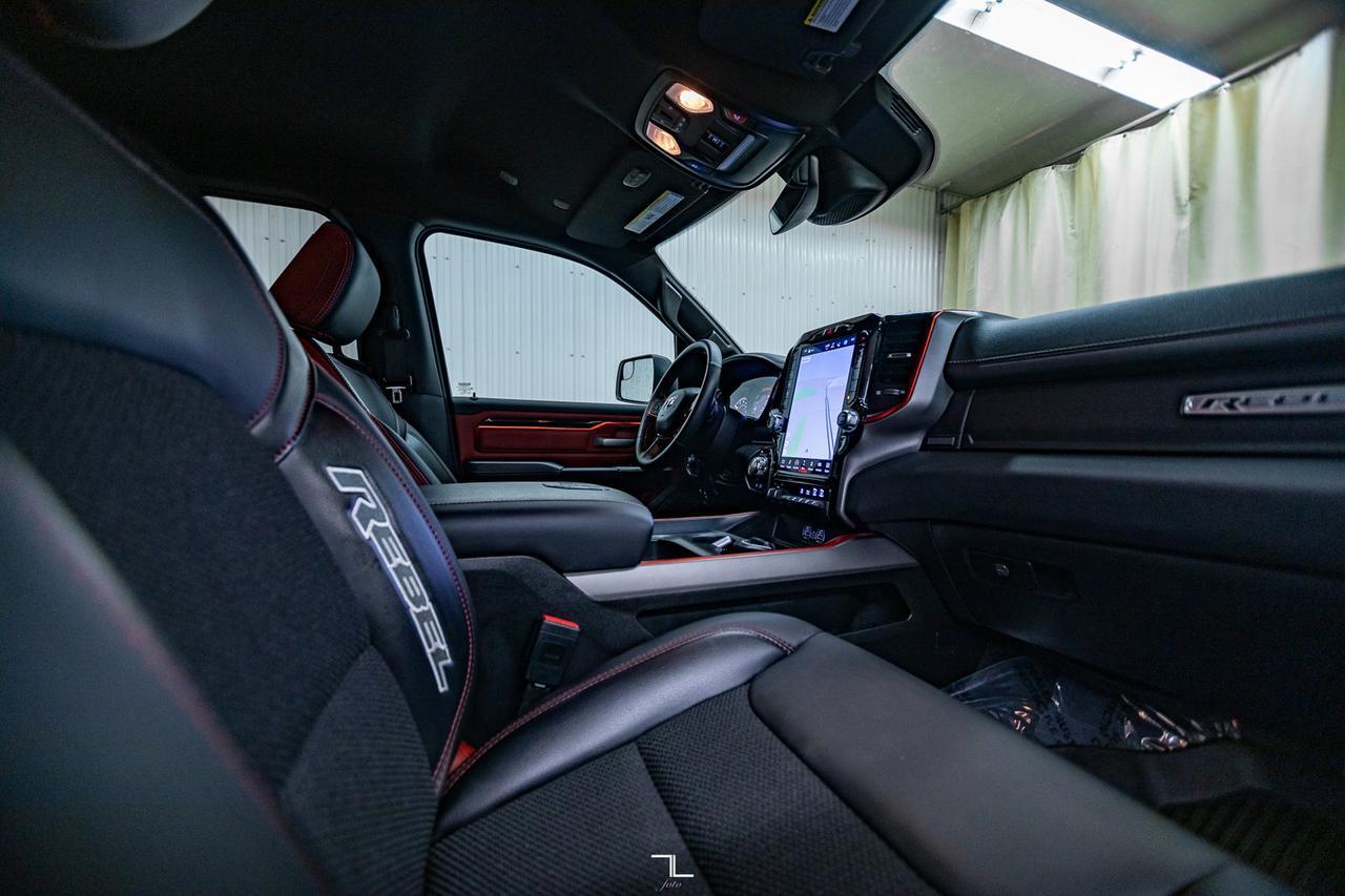 2022 Ram 1500 4x4 Crew Cab Rebel Leather Nav BCam Red Deer AB