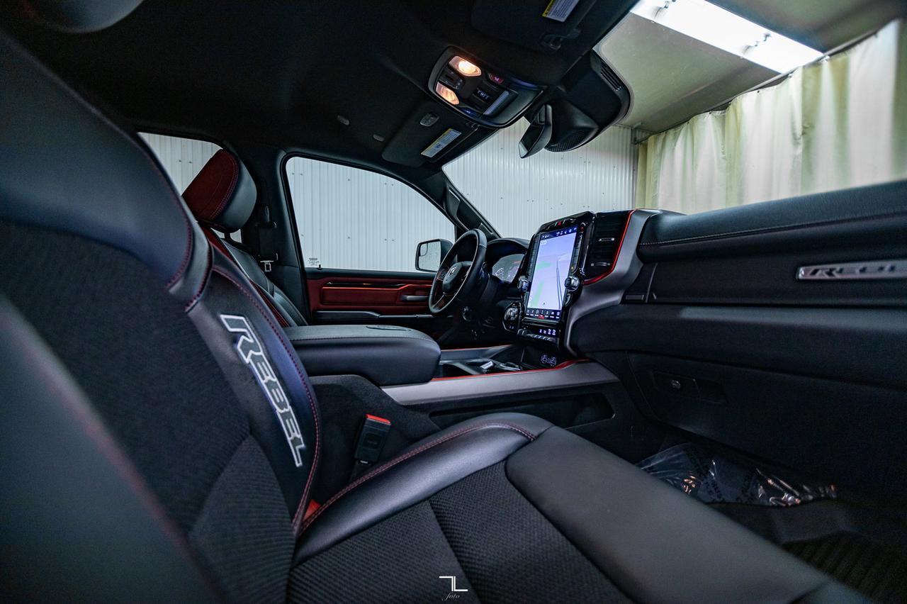 2022 Ram 1500 4x4 Crew Cab Rebel Leather Nav BCam Red Deer AB