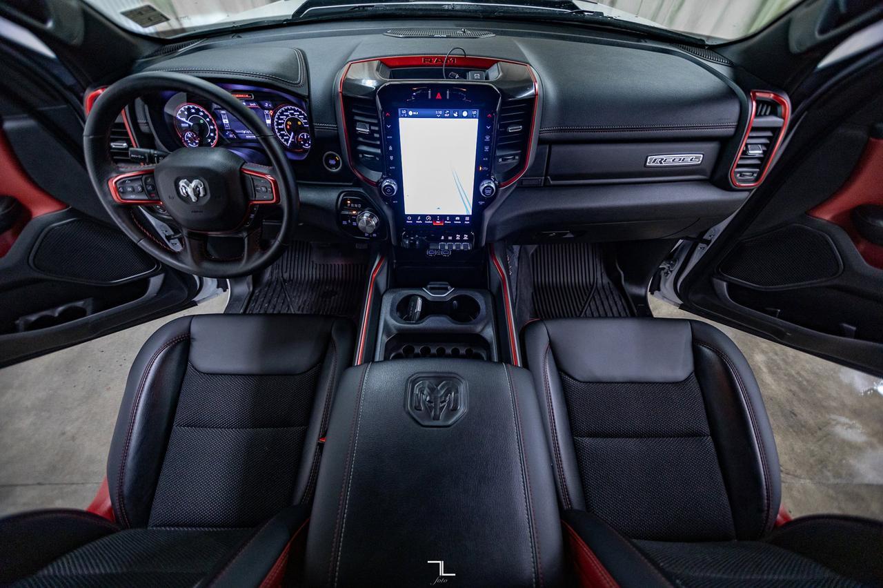 2022 Ram 1500 4x4 Crew Cab Rebel Leather Nav BCam Red Deer AB