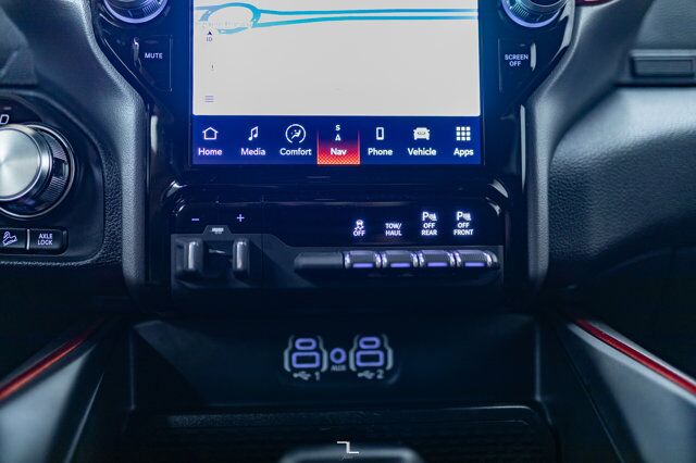 2022 Ram 1500 4x4 Crew Cab Rebel Leather Nav BCam Red Deer AB