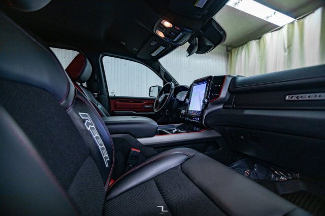 2022 Ram 1500 4x4 Crew Cab Rebel Leather Nav BCam Red Deer AB