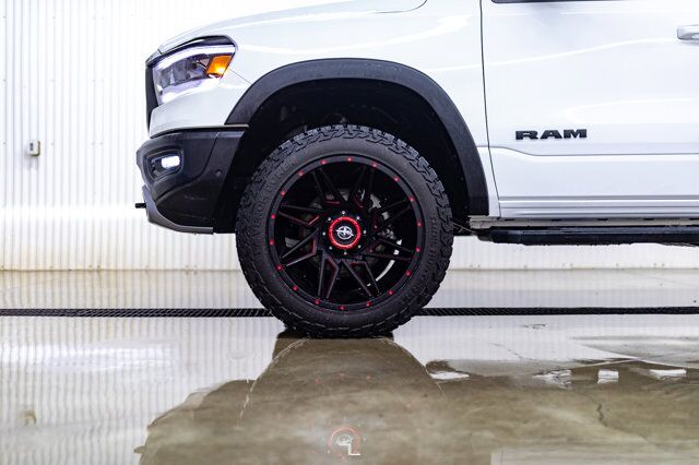 2022 Ram 1500 4x4 Crew Cab Rebel Leather Nav BCam Red Deer AB
