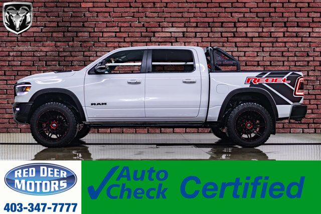 2022 Ram 1500 4x4 Crew Cab Rebel Leather Nav BCam