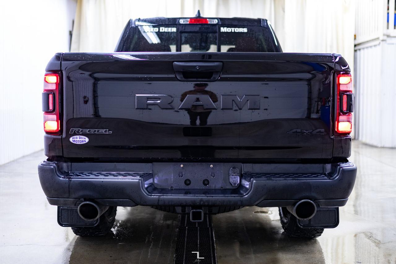 2022 Ram 1500 4x4 Crew Cab Rebel Leather Nav BCam Red Deer AB