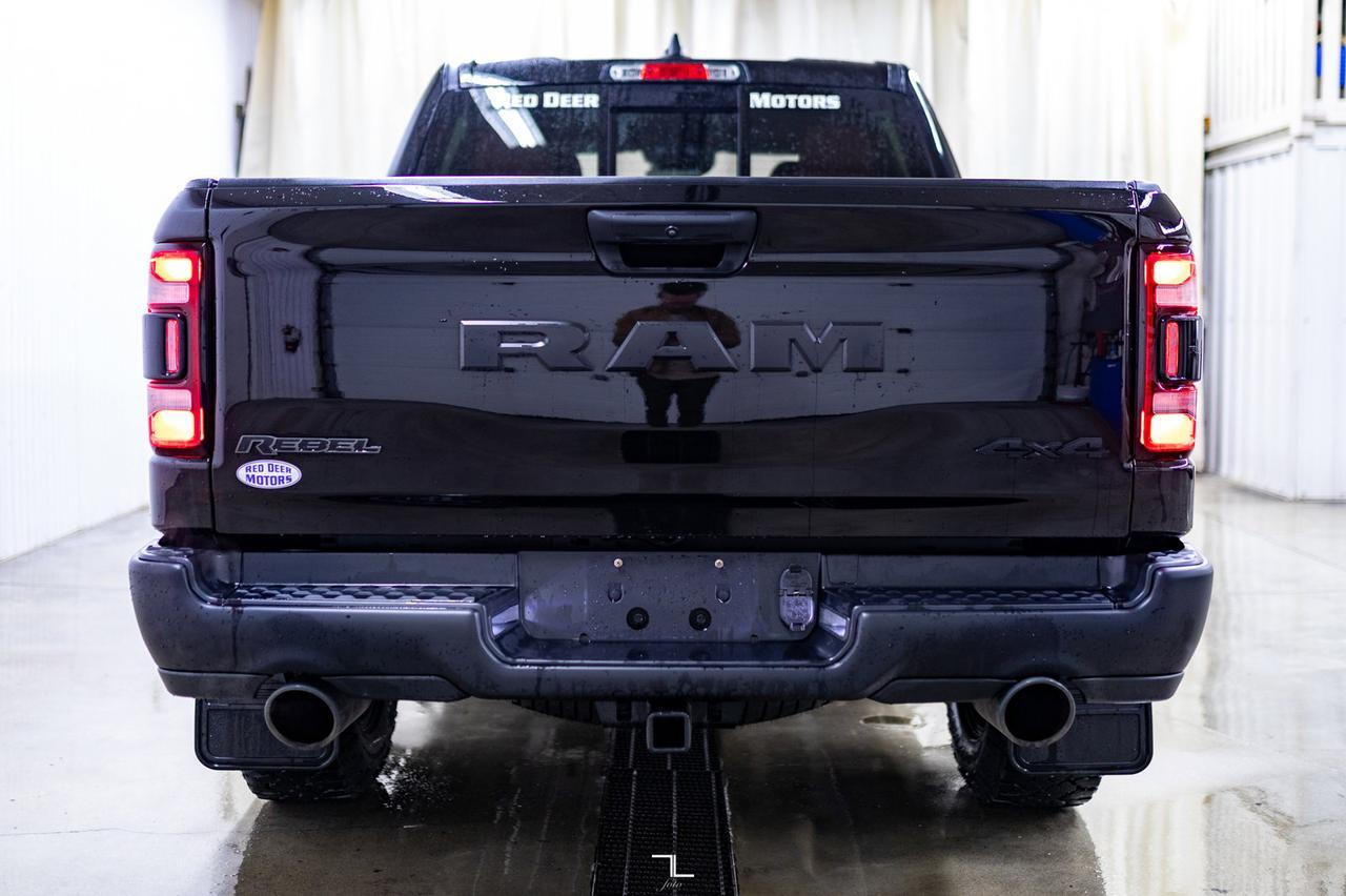 2022 Ram 1500 4x4 Crew Cab Rebel Leather Nav BCam Red Deer AB
