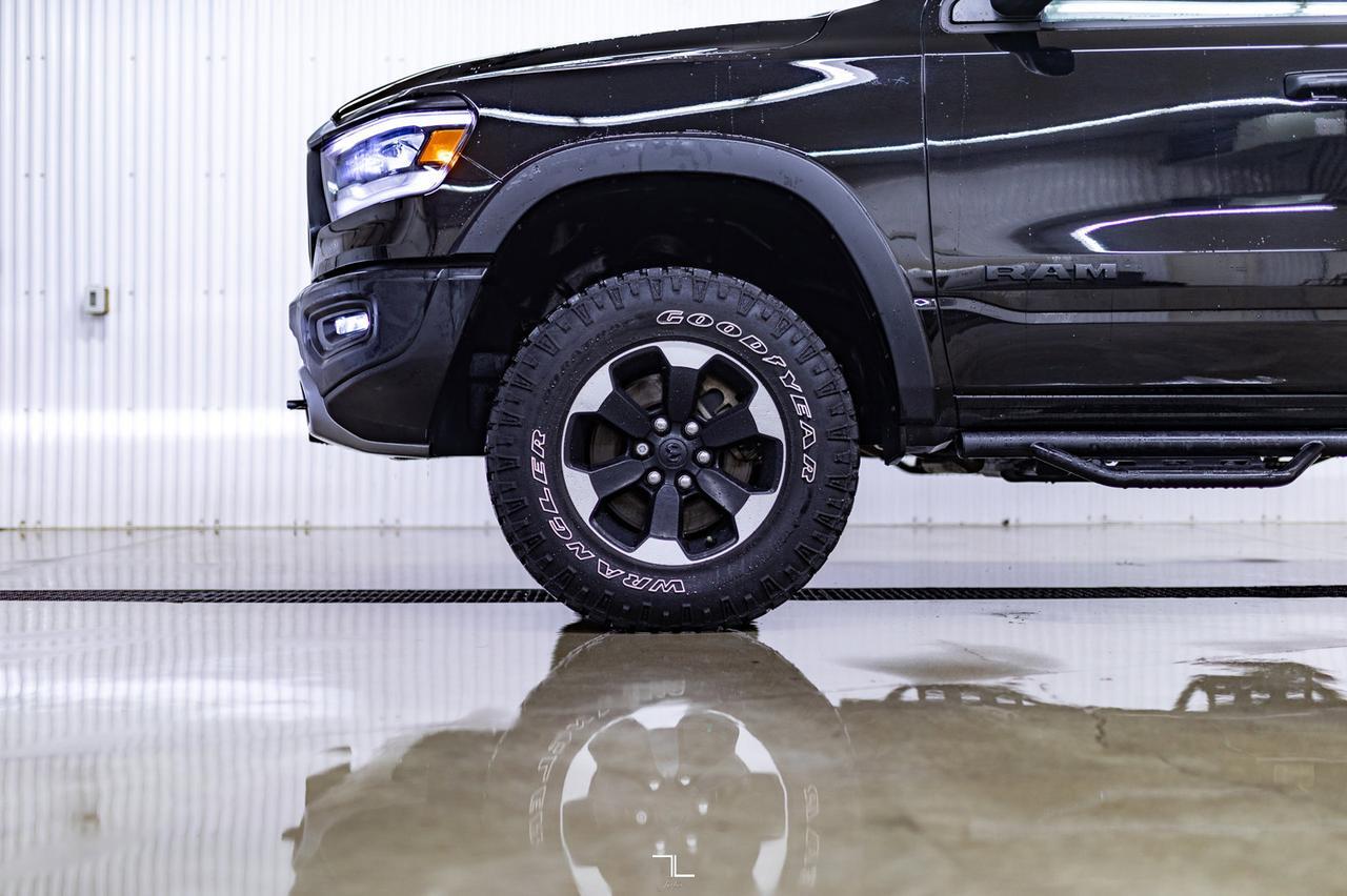 2022 Ram 1500 4x4 Crew Cab Rebel Leather Nav BCam Red Deer AB