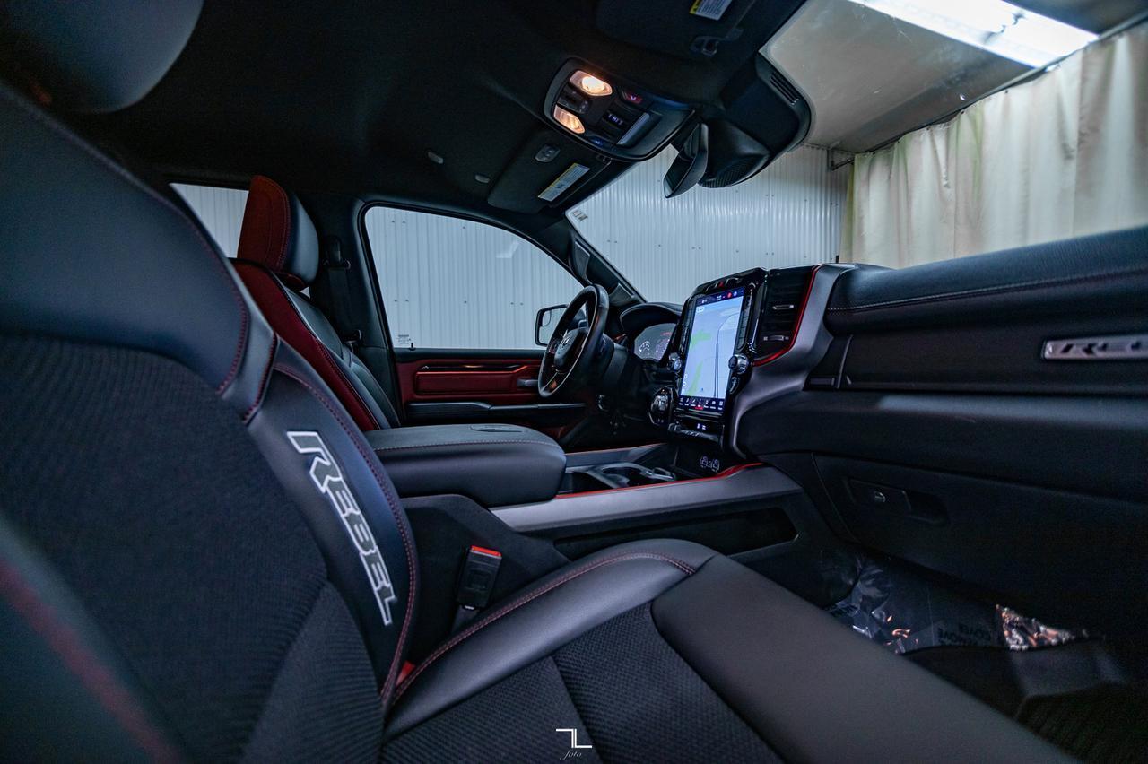 2022 Ram 1500 4x4 Crew Cab Rebel Leather Nav BCam Red Deer AB