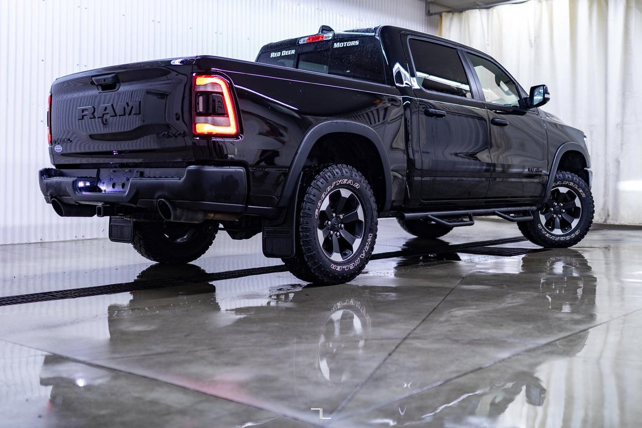 2022 Ram 1500 4x4 Crew Cab Rebel Leather Nav BCam Red Deer AB