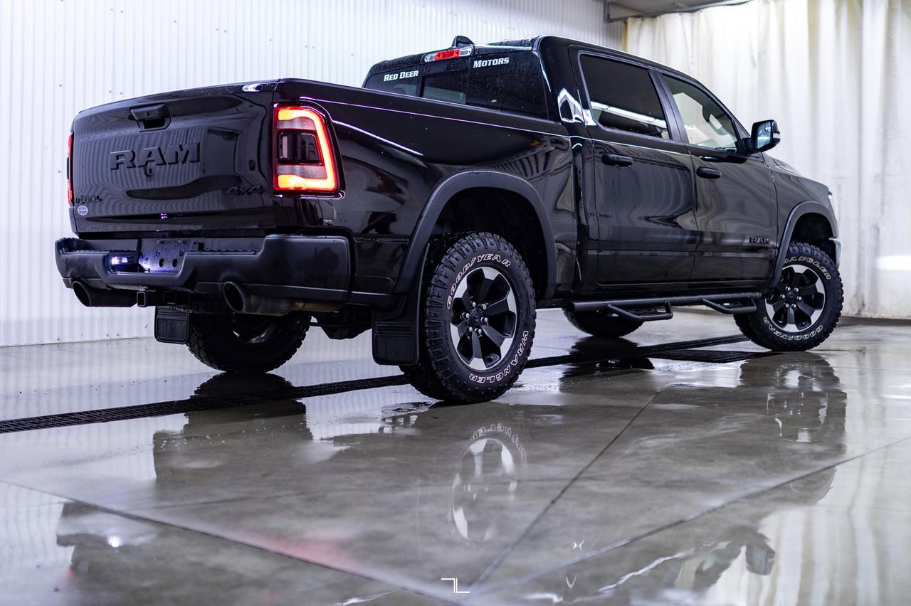 2022 Ram 1500 4x4 Crew Cab Rebel Leather Nav BCam Red Deer AB