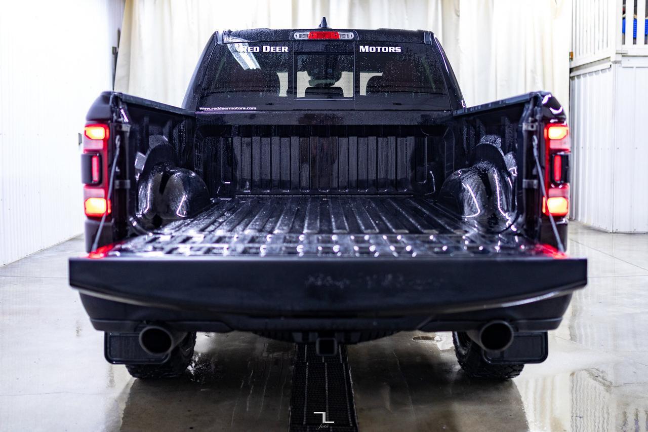 2022 Ram 1500 4x4 Crew Cab Rebel Leather Nav BCam Red Deer AB