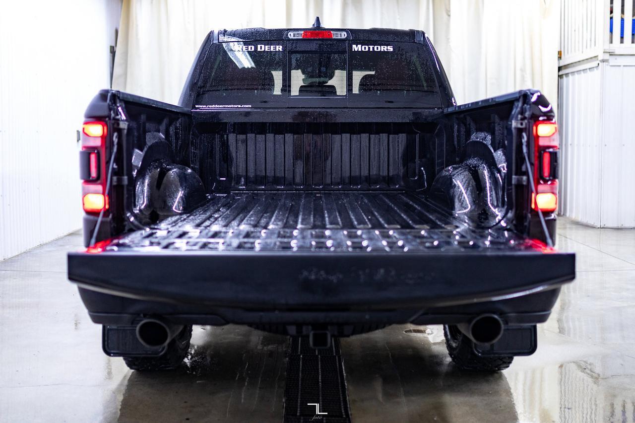 2022 Ram 1500 4x4 Crew Cab Rebel Leather Nav BCam Red Deer AB