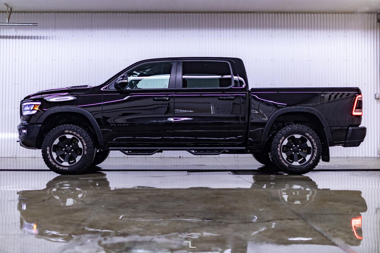 2022 Ram 1500 4x4 Crew Cab Rebel Leather Nav BCam Red Deer AB