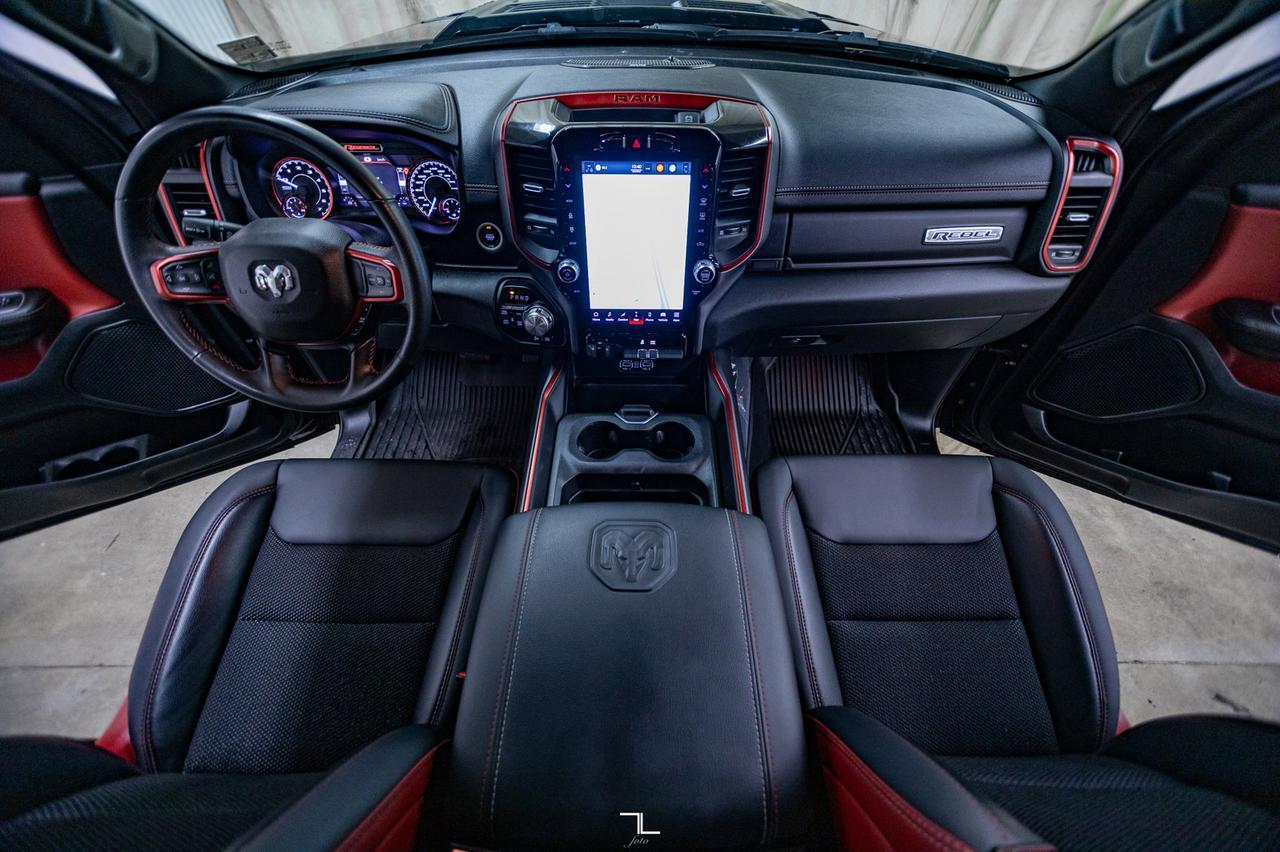 2022 Ram 1500 4x4 Crew Cab Rebel Leather Nav BCam Red Deer AB