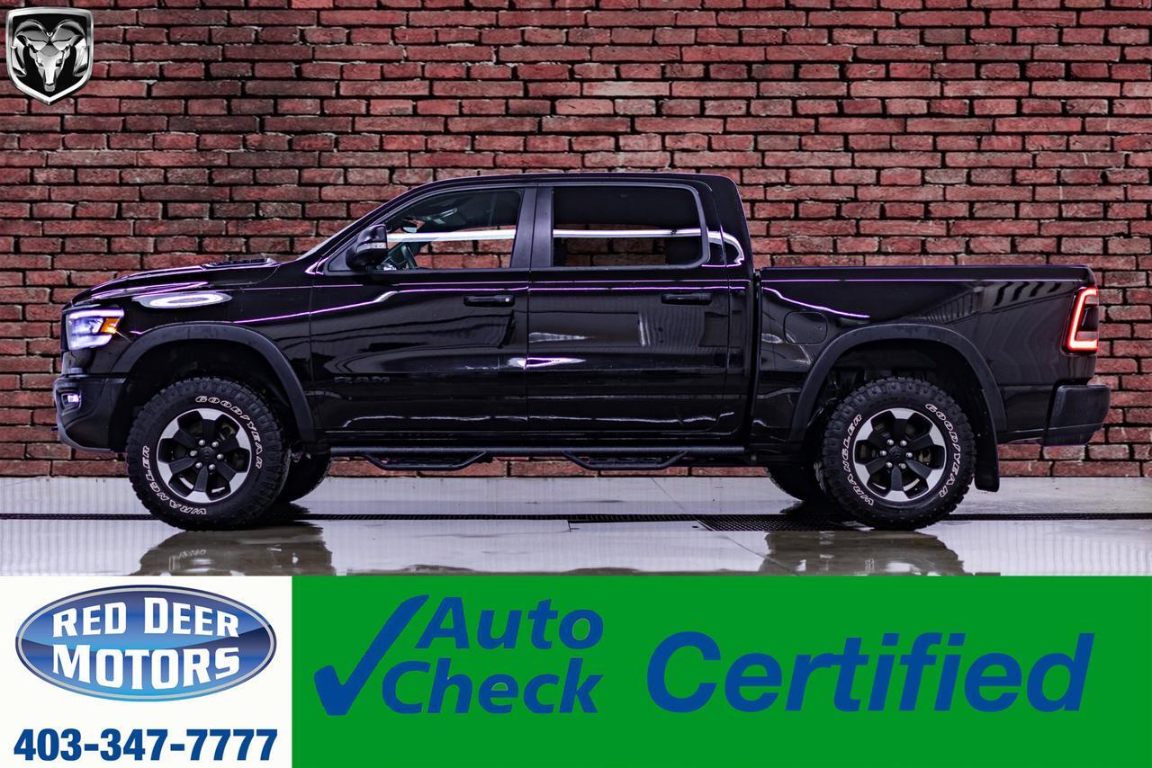 2022 Ram 1500 4x4 Crew Cab Rebel Leather Nav BCam