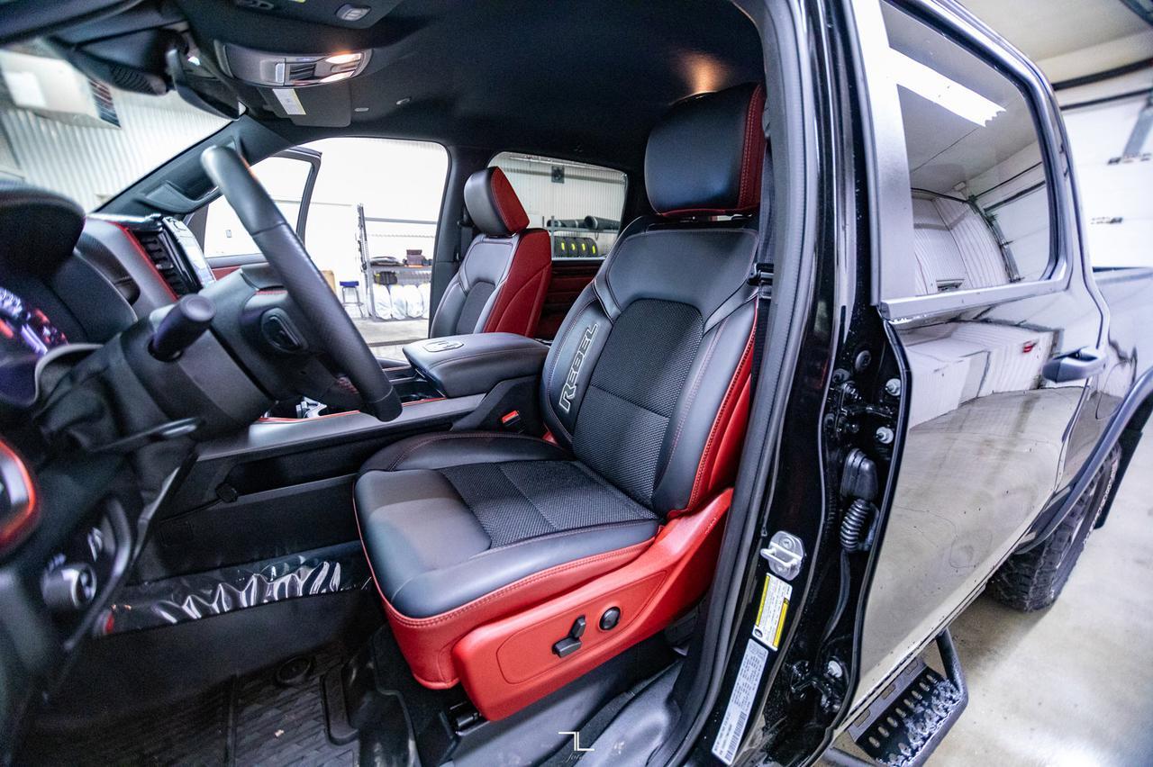 2022 Ram 1500 4x4 Crew Cab Rebel Leather Nav BCam Red Deer AB