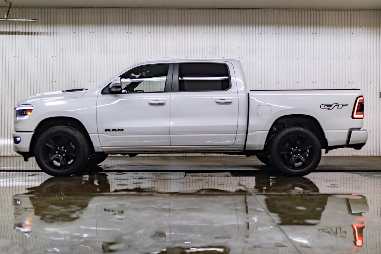 2022 Ram 1500 4x4 Crew Cab Sport GT Leather Nav BCam Red Deer AB