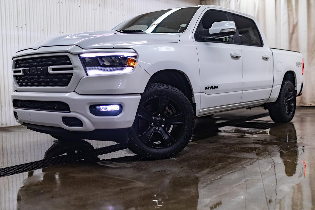 2022 Ram 1500 4x4 Crew Cab Sport GT Leather Nav BCam Red Deer AB