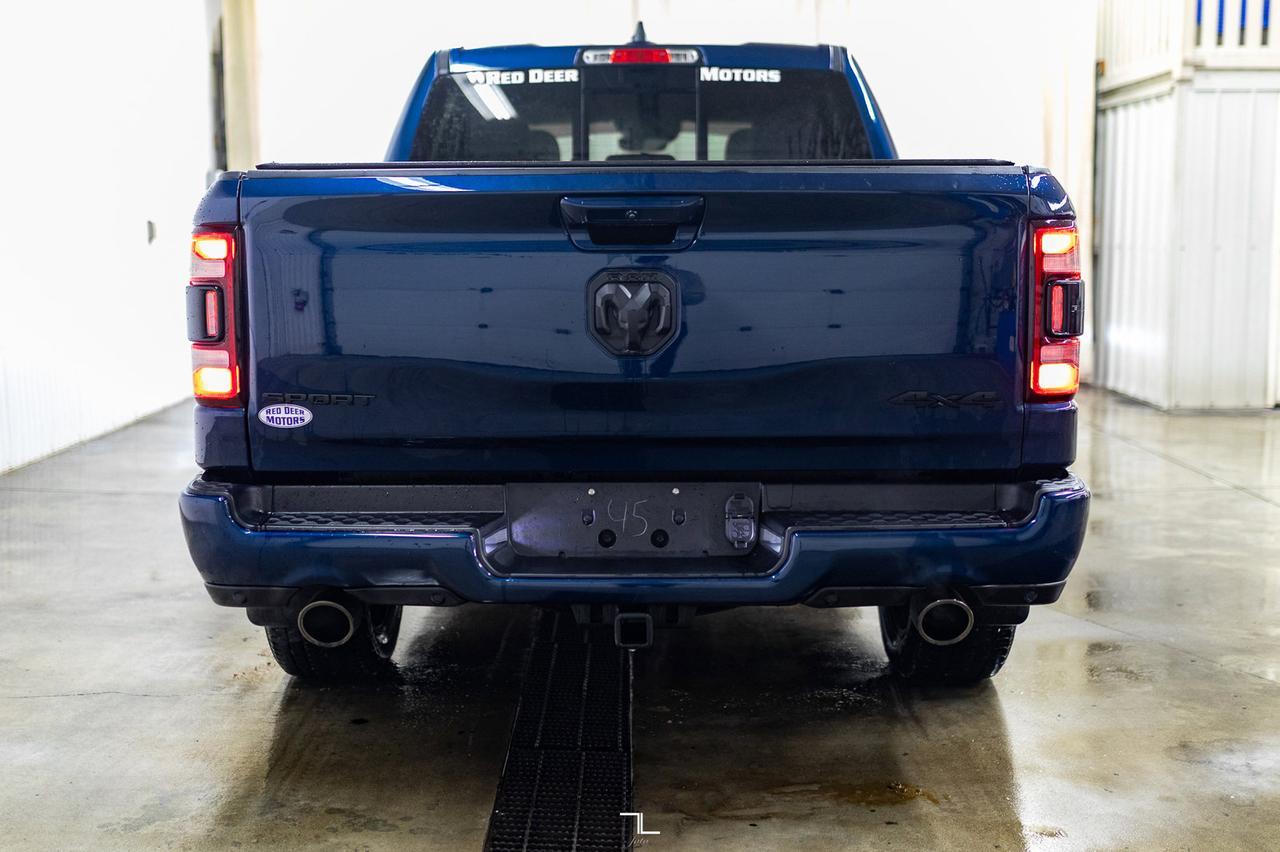 2022 Ram 1500 4x4 Crew Cab Sport Leather Nav BCam Red Deer AB
