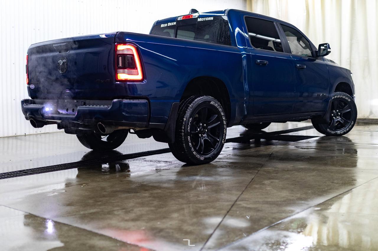 2022 Ram 1500 4x4 Crew Cab Sport Leather Nav BCam Red Deer AB