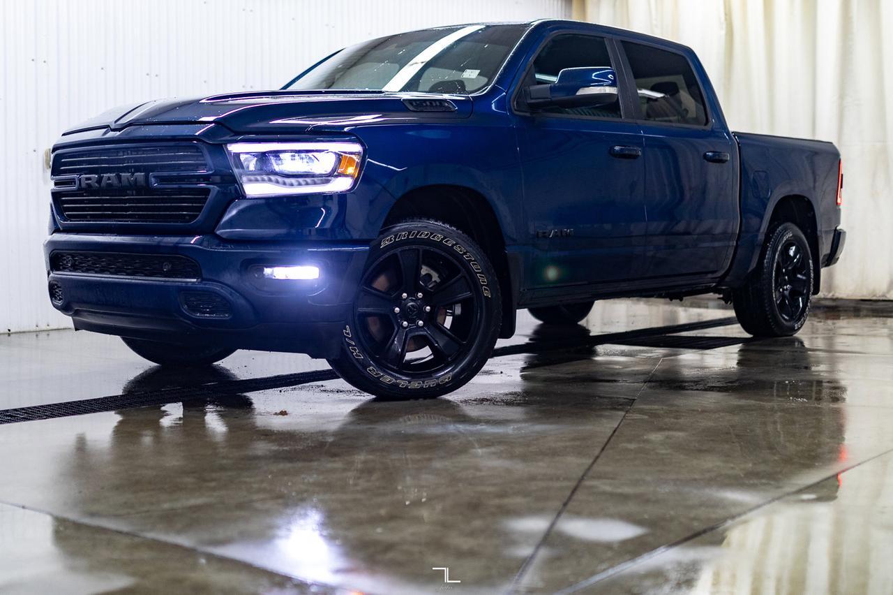 2022 Ram 1500 4x4 Crew Cab Sport Leather Nav BCam Red Deer AB