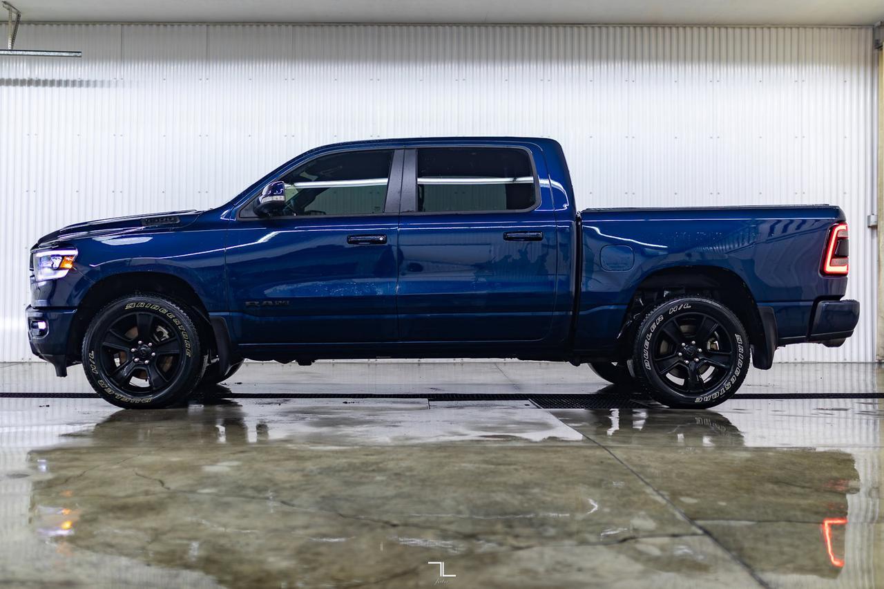 2022 Ram 1500 4x4 Crew Cab Sport Leather Nav BCam Red Deer AB