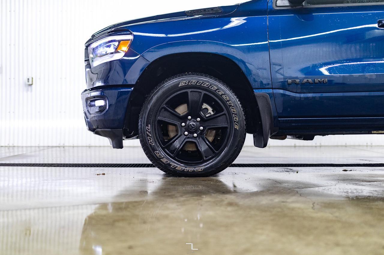 2022 Ram 1500 4x4 Crew Cab Sport Leather Nav BCam Red Deer AB