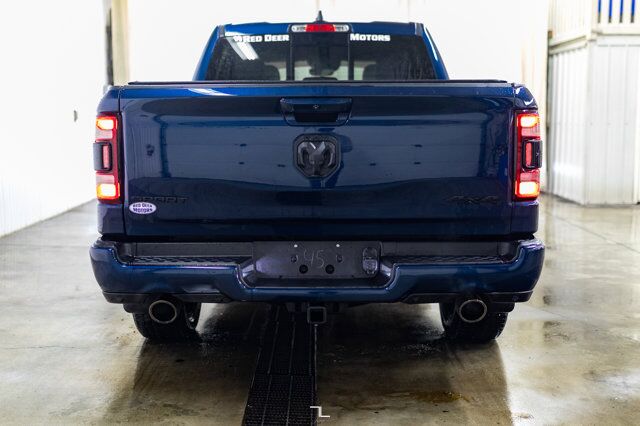 2022 Ram 1500 4x4 Crew Cab Sport Leather Nav BCam Red Deer AB