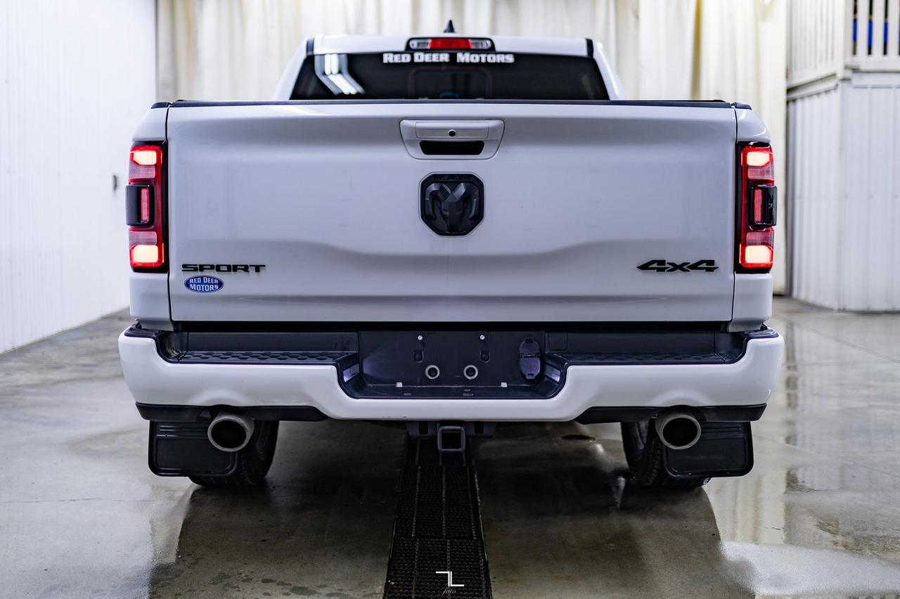 2022 Ram 1500 4x4 Crew Cab Sport Leather Nav BCam Red Deer AB