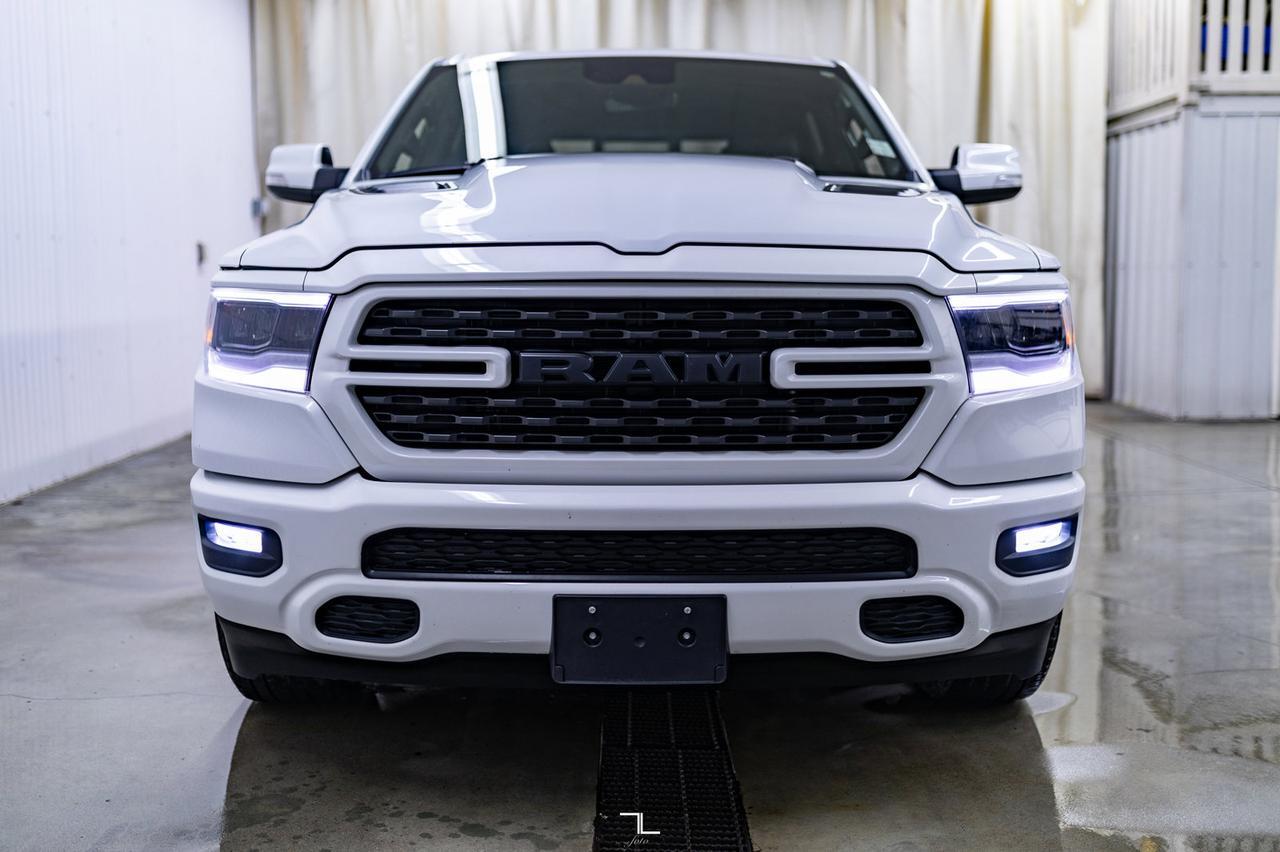 2022 Ram 1500 4x4 Crew Cab Sport Leather Nav BCam Red Deer AB