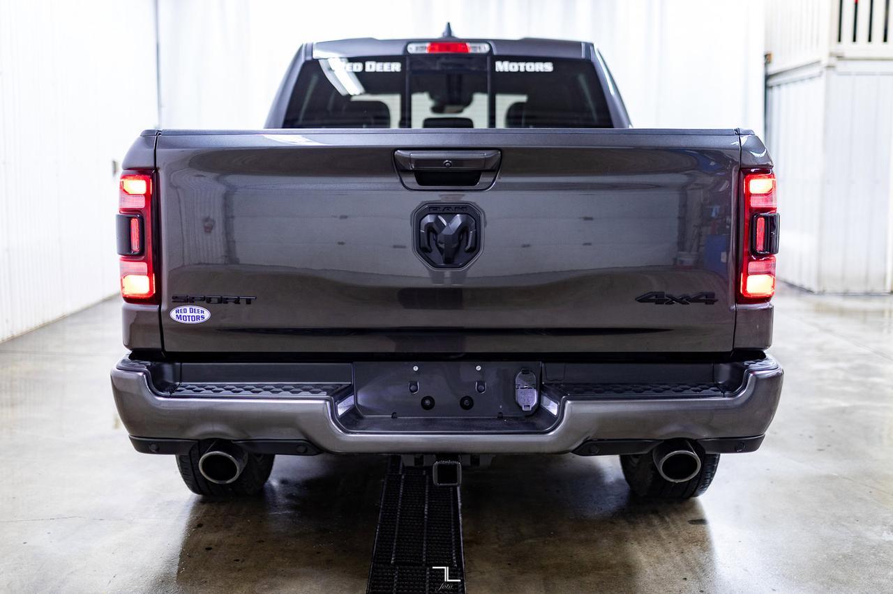 2022 Ram 1500 4x4 Crew Cab Sport Leather Roof Nav Red Deer AB