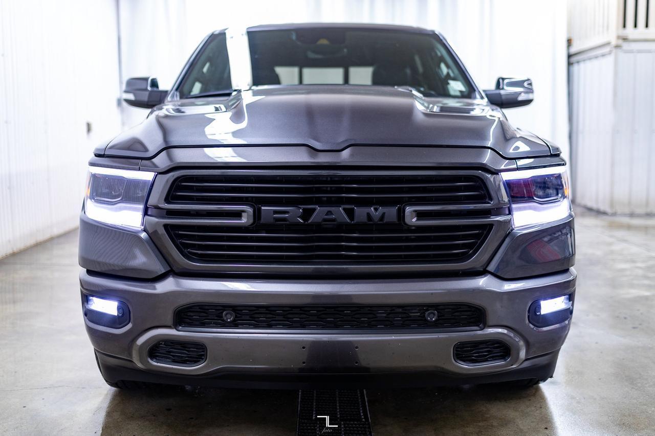 2022 Ram 1500 4x4 Crew Cab Sport Leather Roof Nav Red Deer AB