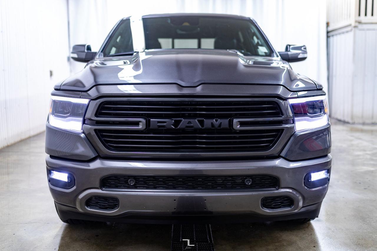 2022 Ram 1500 4x4 Crew Cab Sport Leather Roof Nav Red Deer AB