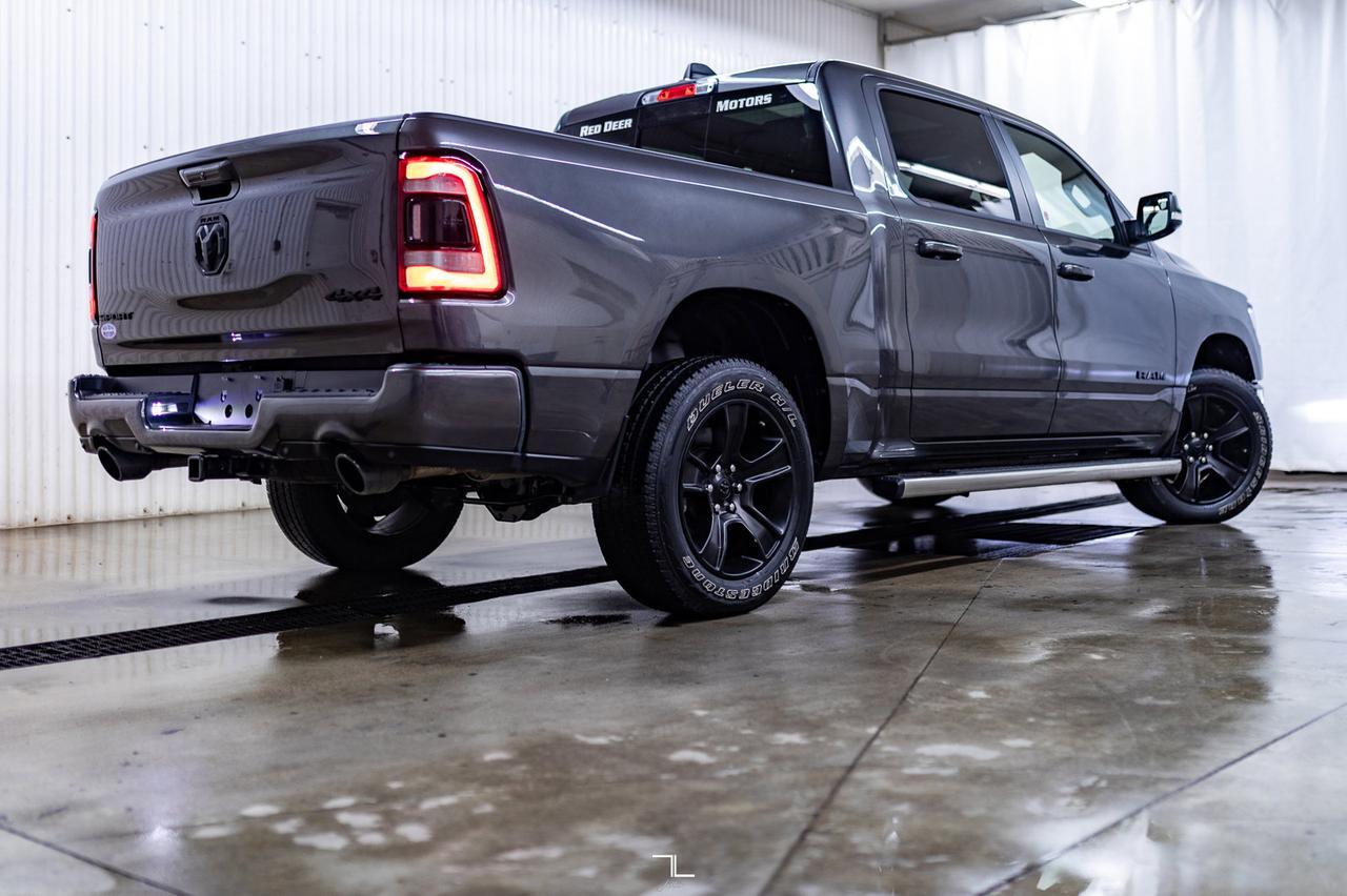 2022 Ram 1500 4x4 Crew Cab Sport Leather Roof Nav Red Deer AB