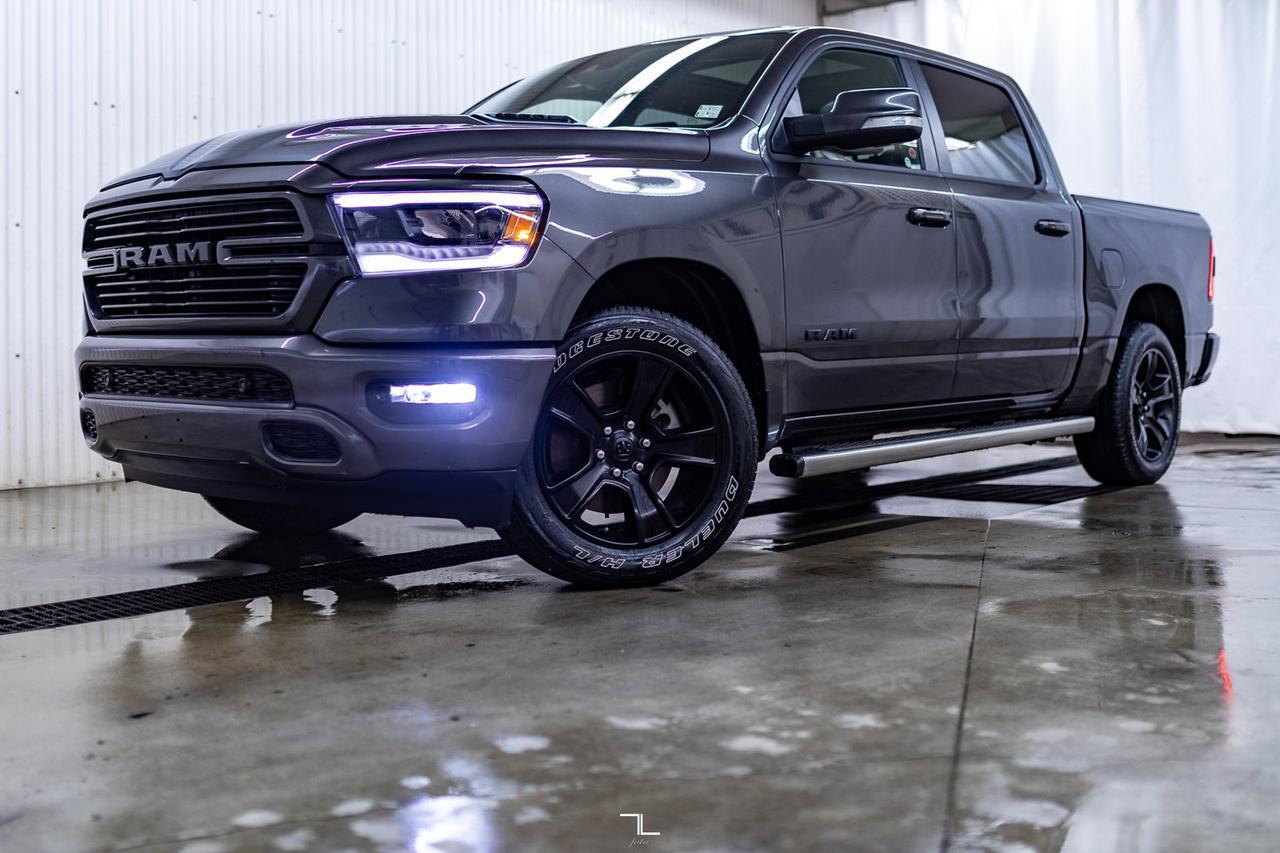 2022 Ram 1500 4x4 Crew Cab Sport Leather Roof Nav Red Deer AB