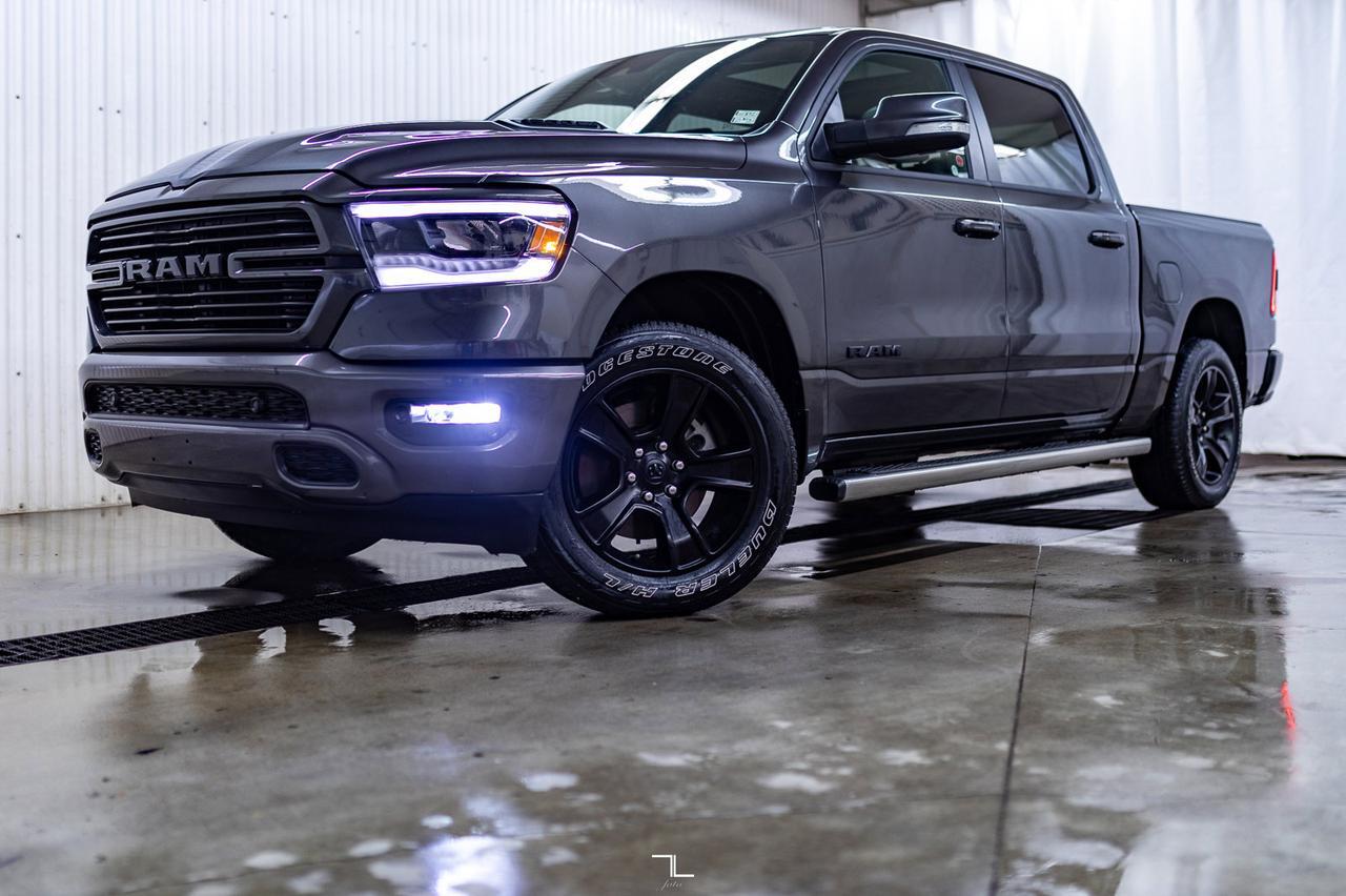 2022 Ram 1500 4x4 Crew Cab Sport Leather Roof Nav Red Deer AB