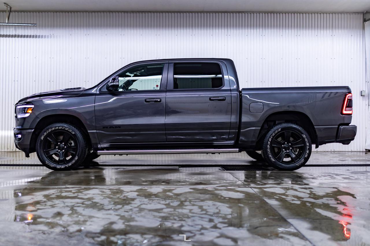 2022 Ram 1500 4x4 Crew Cab Sport Leather Roof Nav Red Deer AB
