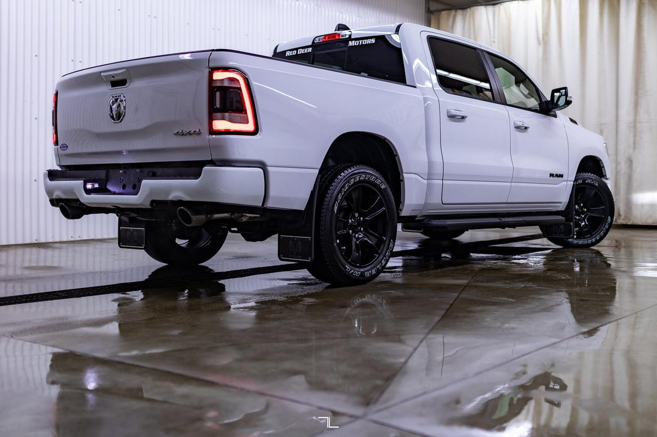 2022 Ram 1500 4x4 Crew Cab Sport Nav BCam Red Deer AB