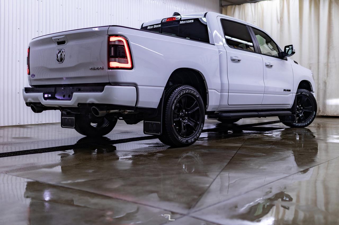 2022 Ram 1500 4x4 Crew Cab Sport Nav BCam Red Deer AB