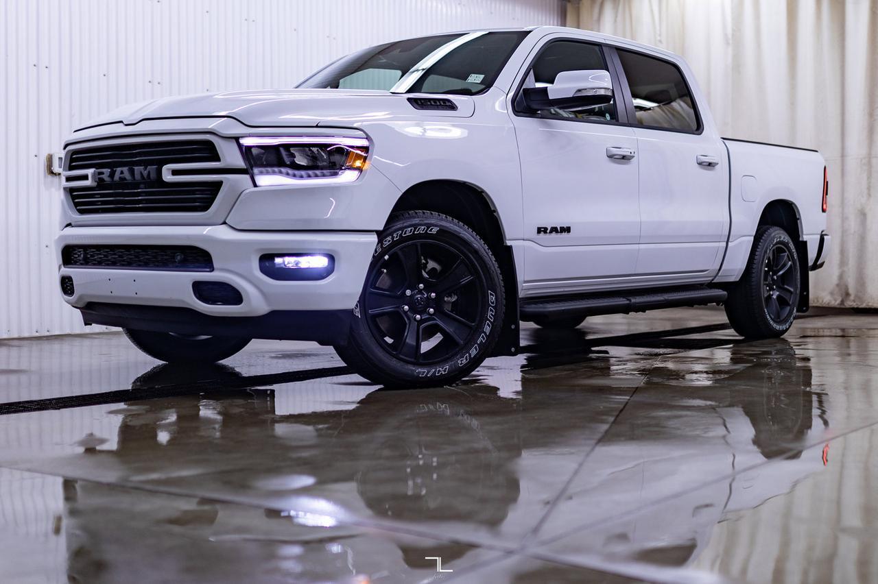 2022 Ram 1500 4x4 Crew Cab Sport Nav BCam Red Deer AB