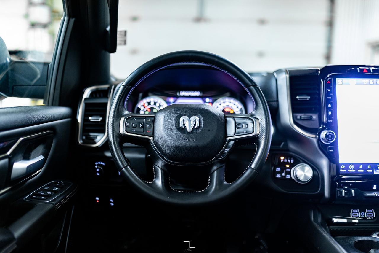 2022 Ram 1500 4x4 Crew Cab Sport Night Edition Leather Roof Nav Red Deer AB