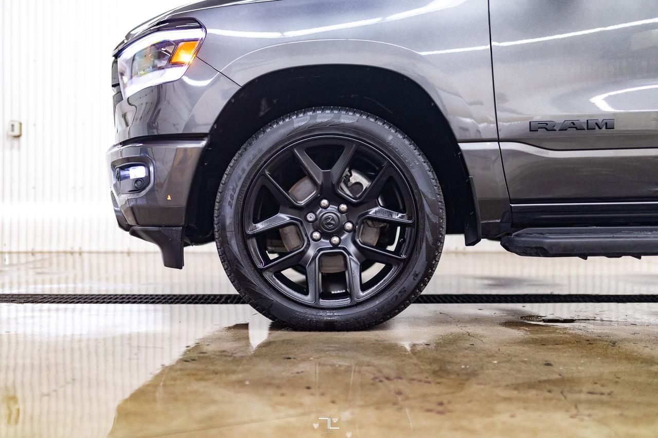 2022 Ram 1500 4x4 Crew Cab Sport Night Edition Leather Roof Nav Red Deer AB