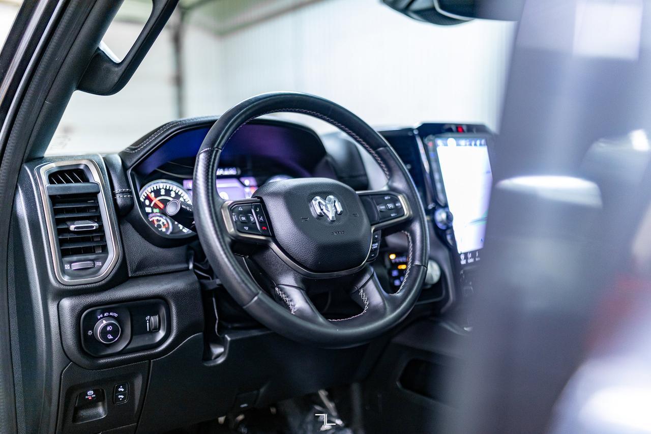 2022 Ram 1500 4x4 Crew Cab Sport Night Edition Leather Roof Nav Red Deer AB